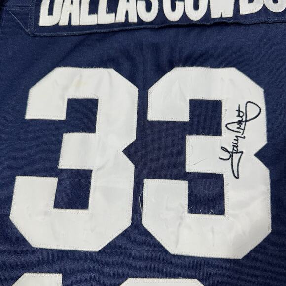 Mitchell & Ness Throwbacks Dallas Cowboys Of The Century Jersey Size 58 Blue - Picture 15 of 16